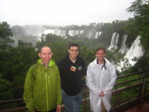 Nathaniel plus firends in Iguazu