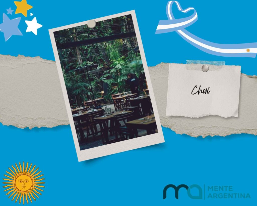 Chuí Villa Crespo Buenos Aires vegetarian restaurant.