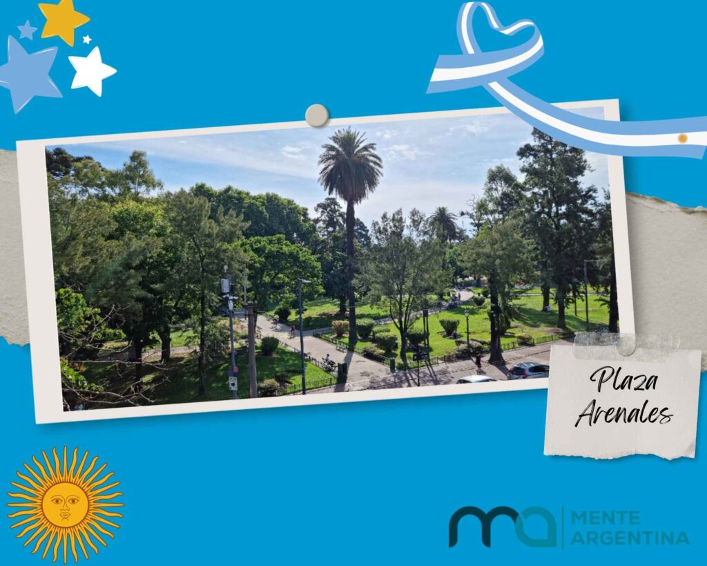 Plaza Arenales Villa Devoto Buenos Aires.